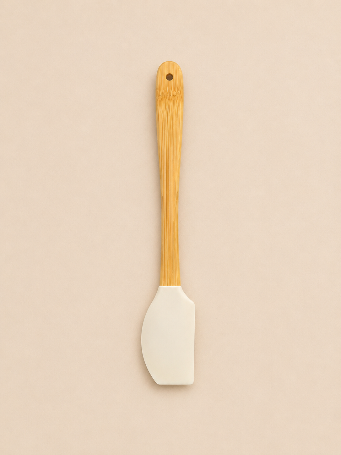 Vialora Home 5 Parça Mini Bambu Saplı Silikon Mutfak Gereçleri Seti | Spatula, Fırça ve Kazıyıcı Seti