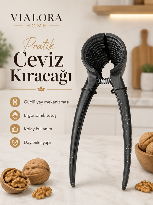 Vialora Home Pratik Ceviz Kıracağı